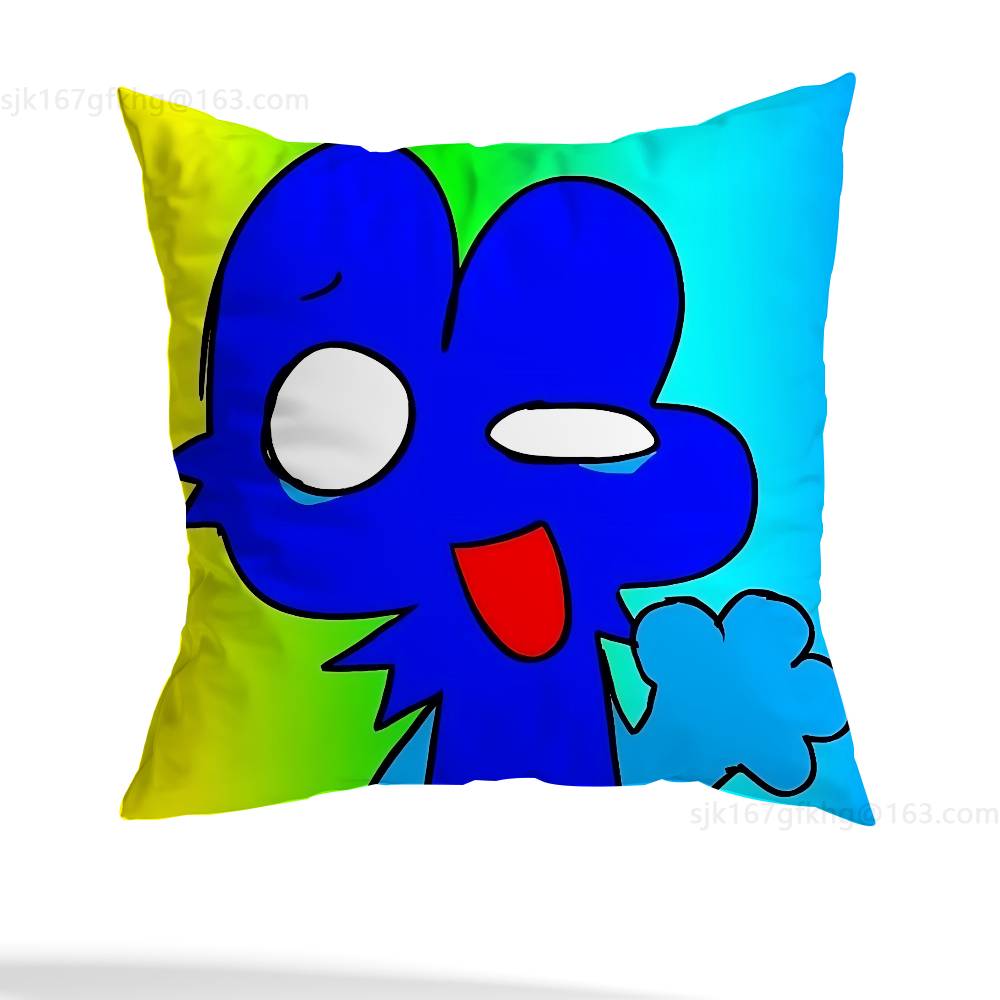 Funny Bfb X and Four pillowcase casual style decoration, suitable for home decoration (excluding pillow core)
