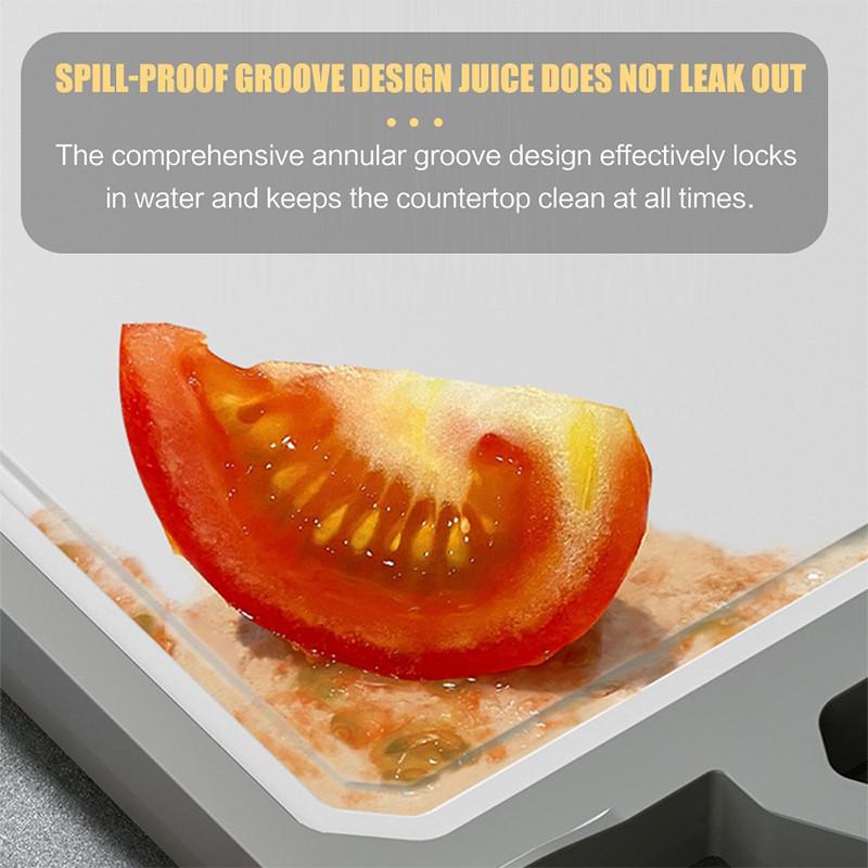 316 Double-sided Cutting Board Stainless Steel Antibacterial Chopping Board Home Kitchen Raw Cooked Food Chopping Block