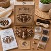 Kit Creativo per la Realizzazione di Braccialetti con Perline a Forma di Polpo con Materiale Giada per Artigianato di Gioielli Fai da Te