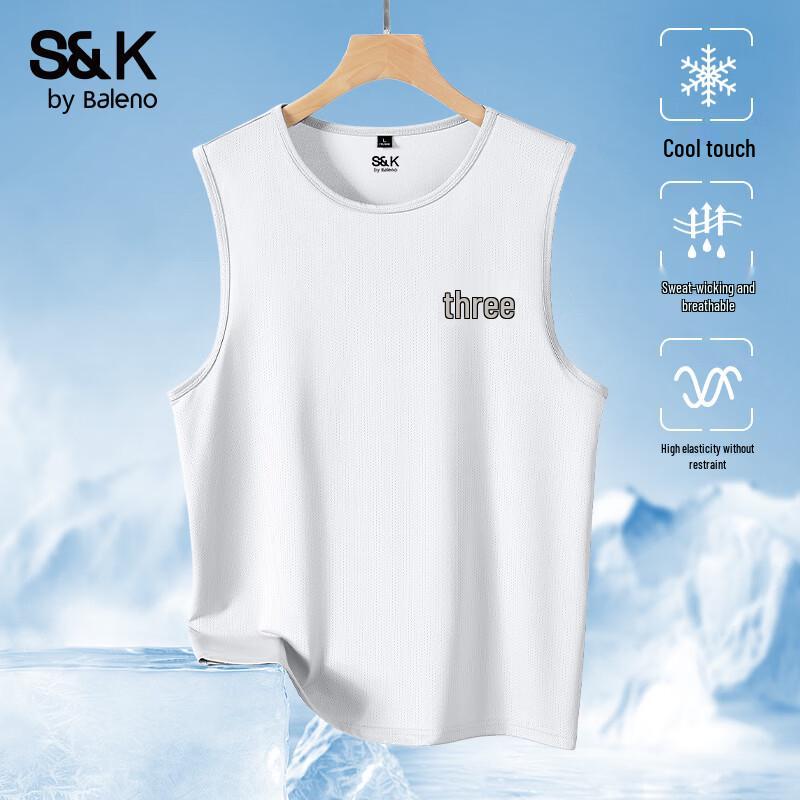Baleno S&K Men's Cooling Sleeveless T-Shirt