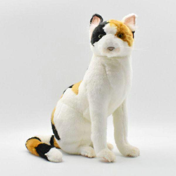[HANSA Mikeneko 36 Plush Toy] Cat Cat Stuffed Toy Realistic Looks Like the Real Pet