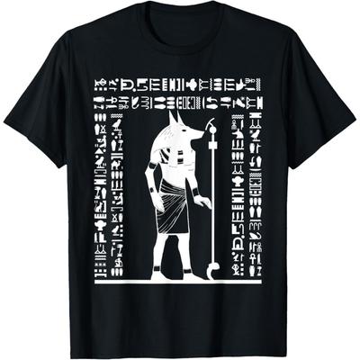 Egypt Lovers Anubis T-Shirt I Gift Pharaoh God T-Shirt