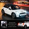 Metal die-cast 1/24 scale MINI COOPER car model simulated tire pulling back and moving forward Halloween gift