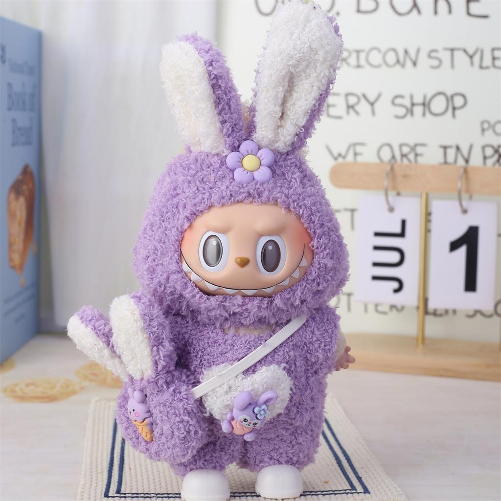 Labubu Baby Clothing Is Compatible with First, Second, and Third Generation 17cm Labubu Dolls