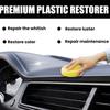 Dashboard Plastic Restorer 100g Long Lasting Car Renewal Cream Interior Polish Cleaner Scratch Repair for Leather Seats & Trim