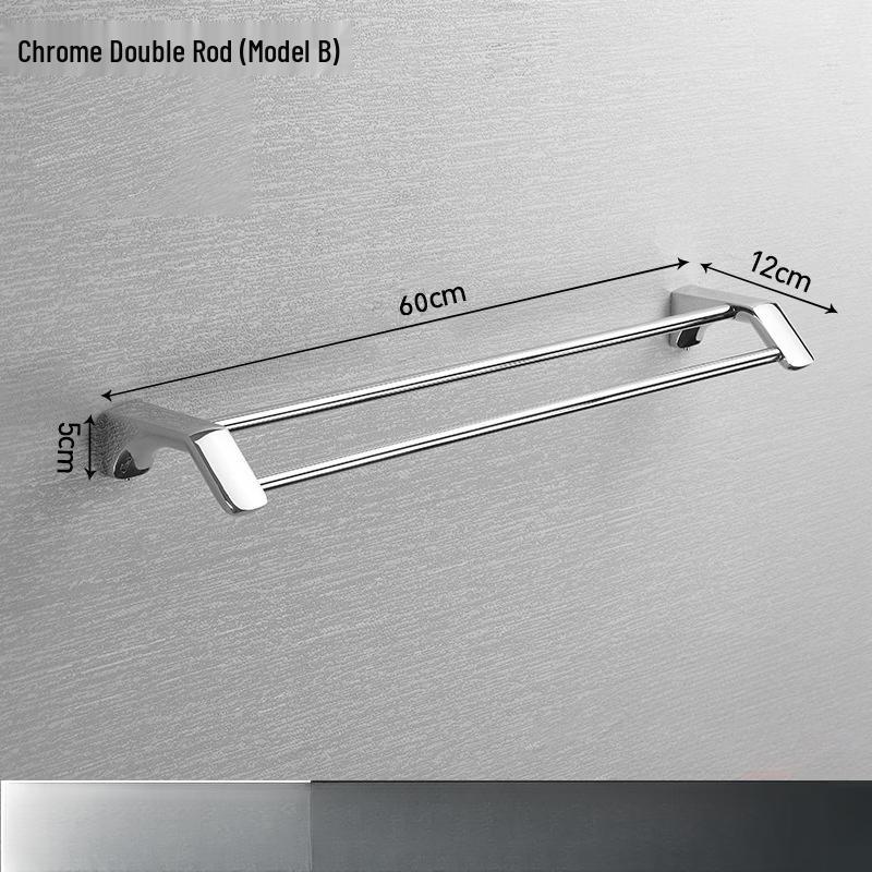 Olevo Stainless Steel Double Towel Bar