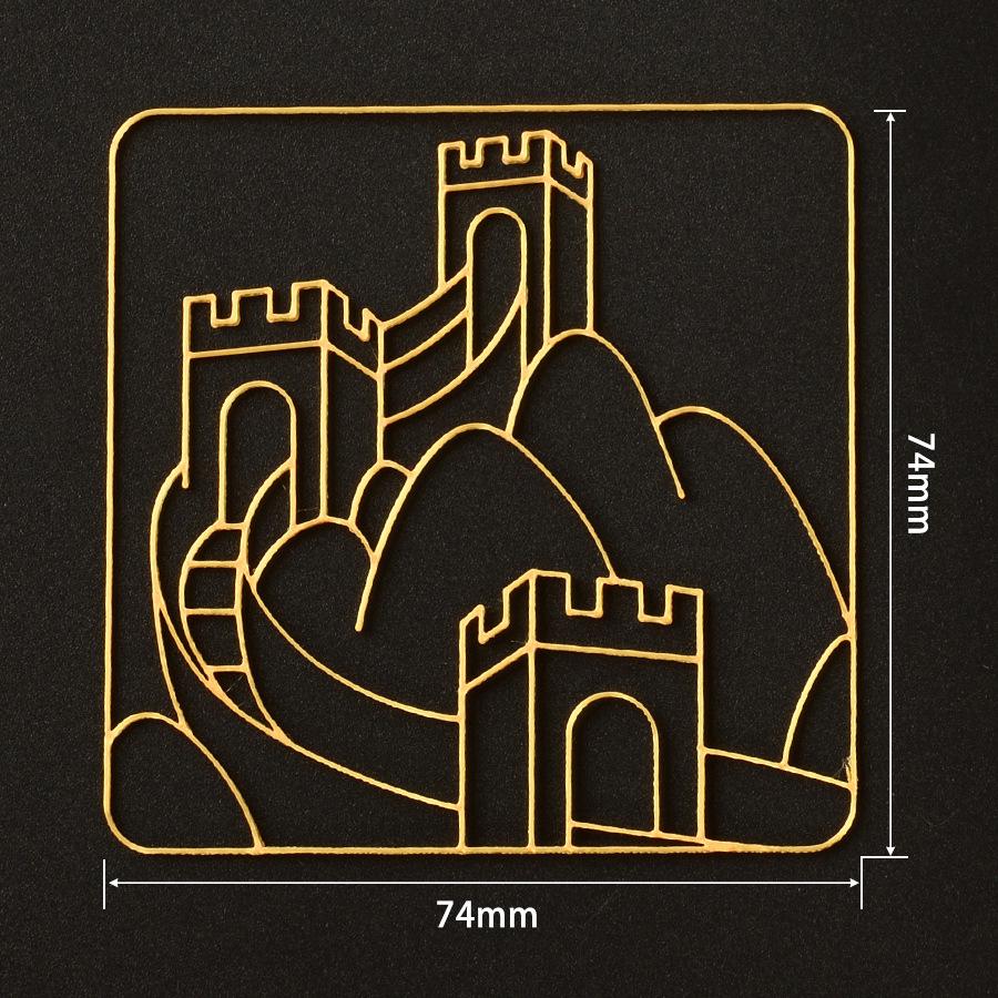 Cloisonné DIY Coaster Kit: Jingtailan No-Wire-Drawing, Chinese Style, Handmade Team Building Activity