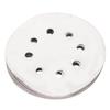 10 Pcs 125mm 5inch 8 Holes Hook Loop Sanding Discs Grit Orbital Sander Pad Mat