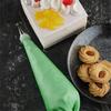 Squeeze Flower Bag DIY Decorative Multiple Sizes Green Color Silicone Cream Pastry Lcing Piping Bag for Bakery