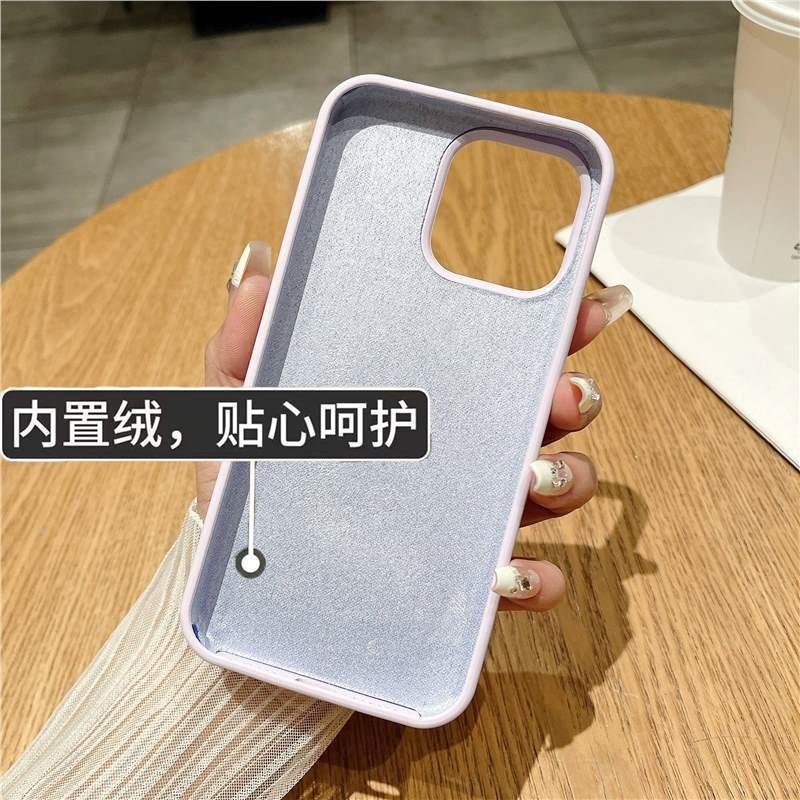 Magnetic suction bracket Apple 17 mobile phone case iphone16 true liquid silicone all-inclusive anti-drop 15 men and women protective cover 14