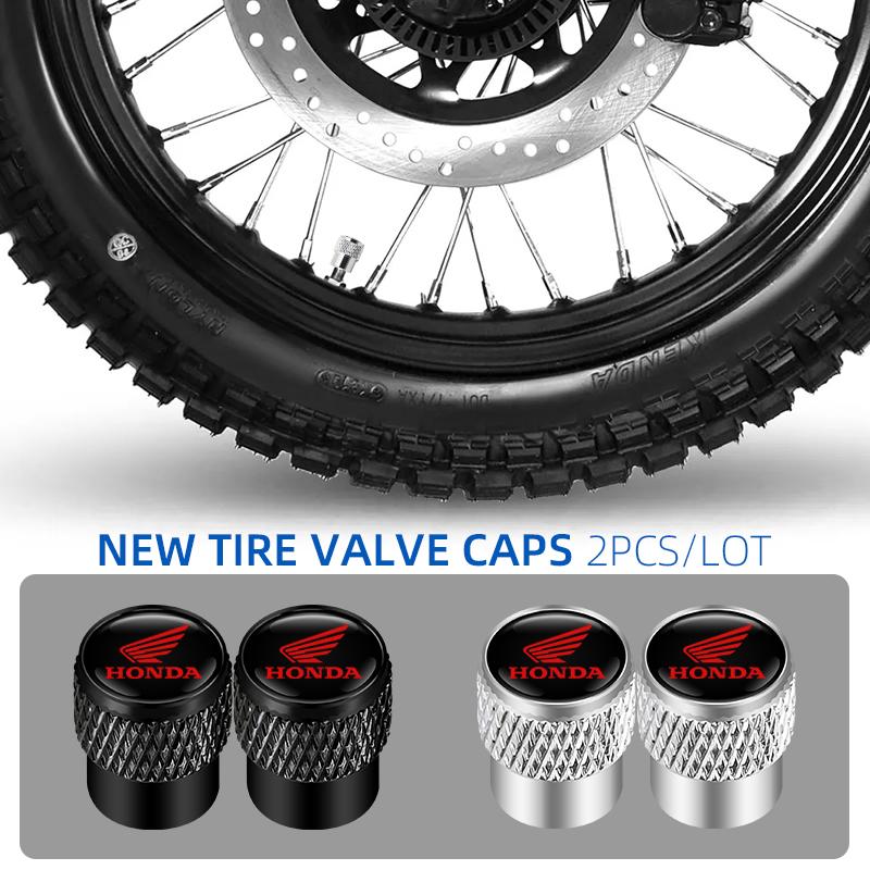 2Pcs Motorcycle Accessories For HONDA Hornet CB600F CB600 CB599 Goldwing Gl1800 Hornet 600 Tire Valve Air Port Stem Cover Caps