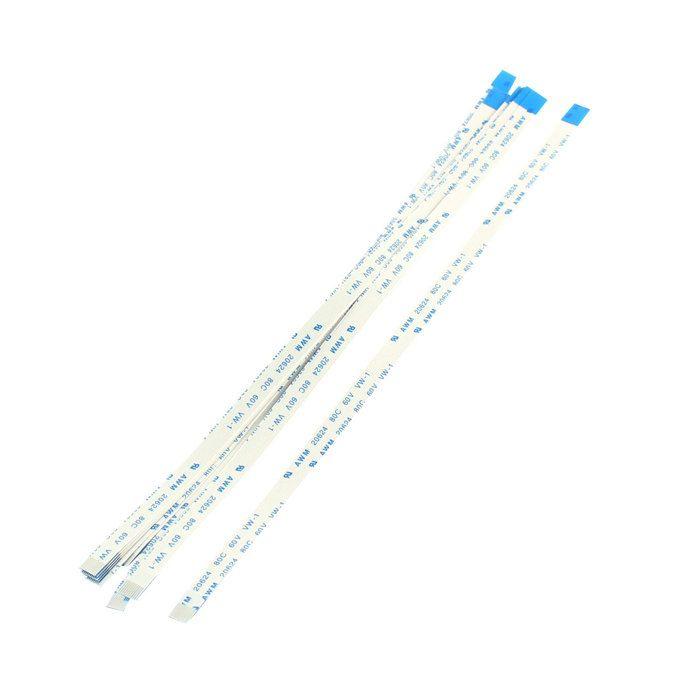 SOURCING MAP B Type 0.5mm Épaisseur 10 Broches AWM 80C 60V Flexible Câble Plat FFC FPC 200mm 10Pcs