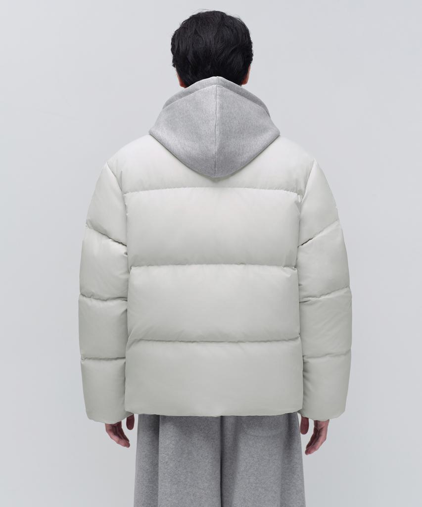 Musinsa Standard Down Puffer Short Padded Jacket [Dusty Cream]