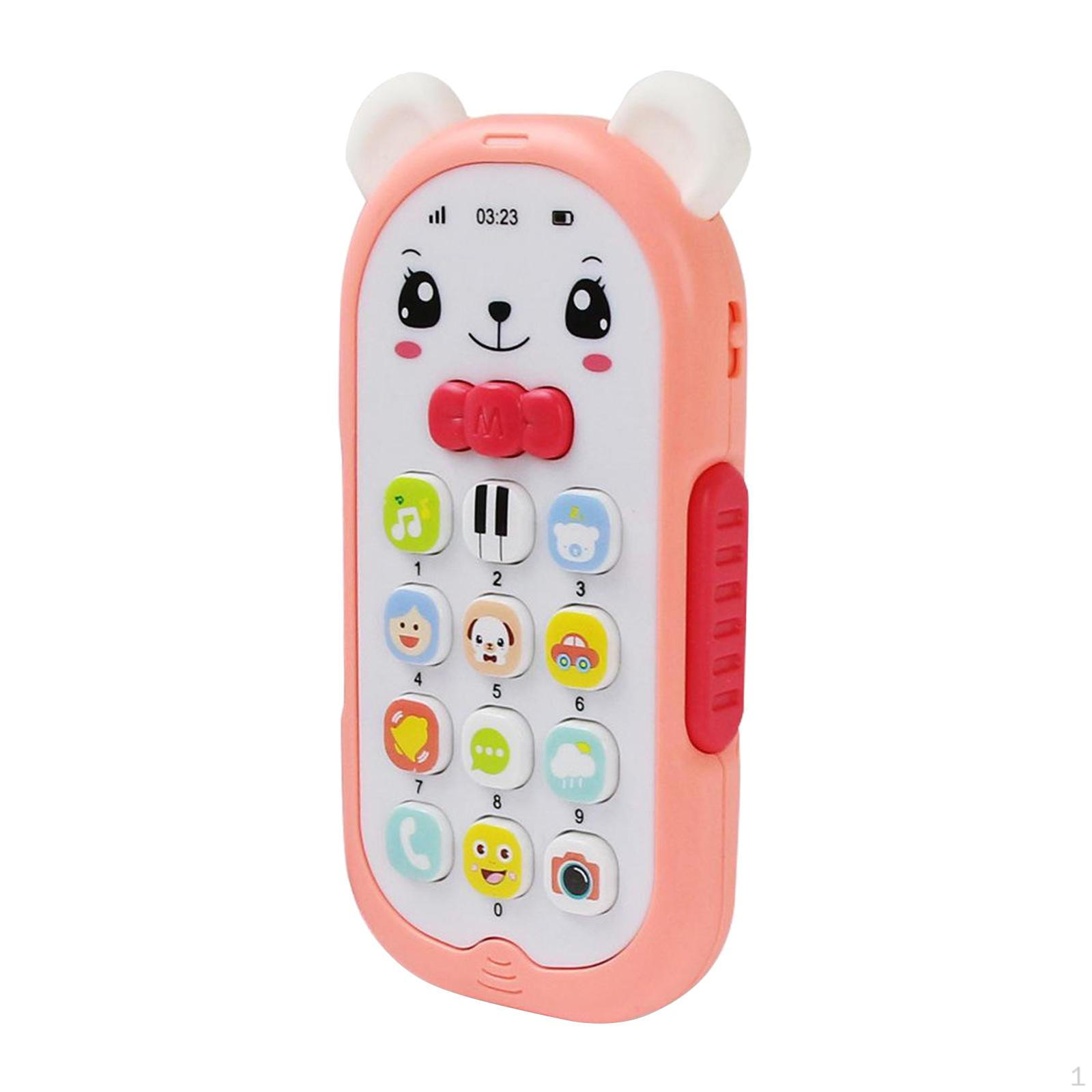Phone Pretend Music And Lights Gift Pink