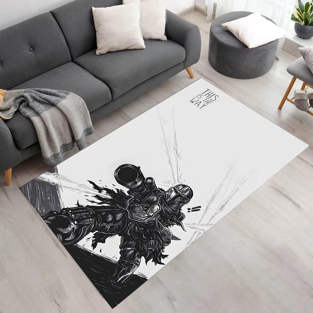 Star Wars Floor Mat Suitable for Foyer Game Room Bedrooms Balcony Anti-slip Rug Office Home Decor Luxury Gift for Birthday, Christmas, Wedding