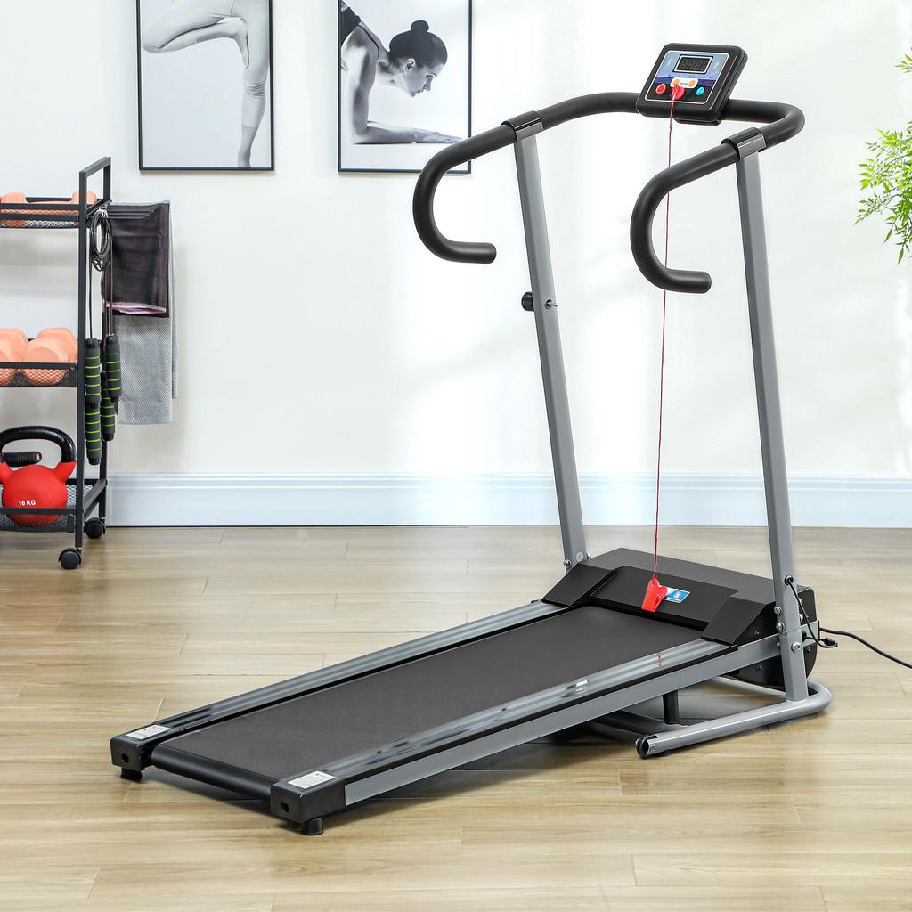 Foldable Electric Fitness Treadmill - .fr X FFHandball - 1 To 10 Km/h Multifunction Screen - 500 W Power