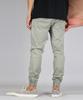Haipeodenim Light Olive Drop Crotch Jogger
