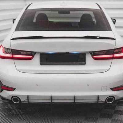 Compatibile con BMW Serie 3 (G20 Sport, 325i, 330i, 2019) - Kit di Modifica Lip Posteriore e Spoiler a Lama.
