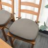Non-Slip Dining Chair Seat Pad with Fixed Rope Multi-Color Velvet Chair Cushion Soft Sponge Filling for Home Kitchen Dining Room