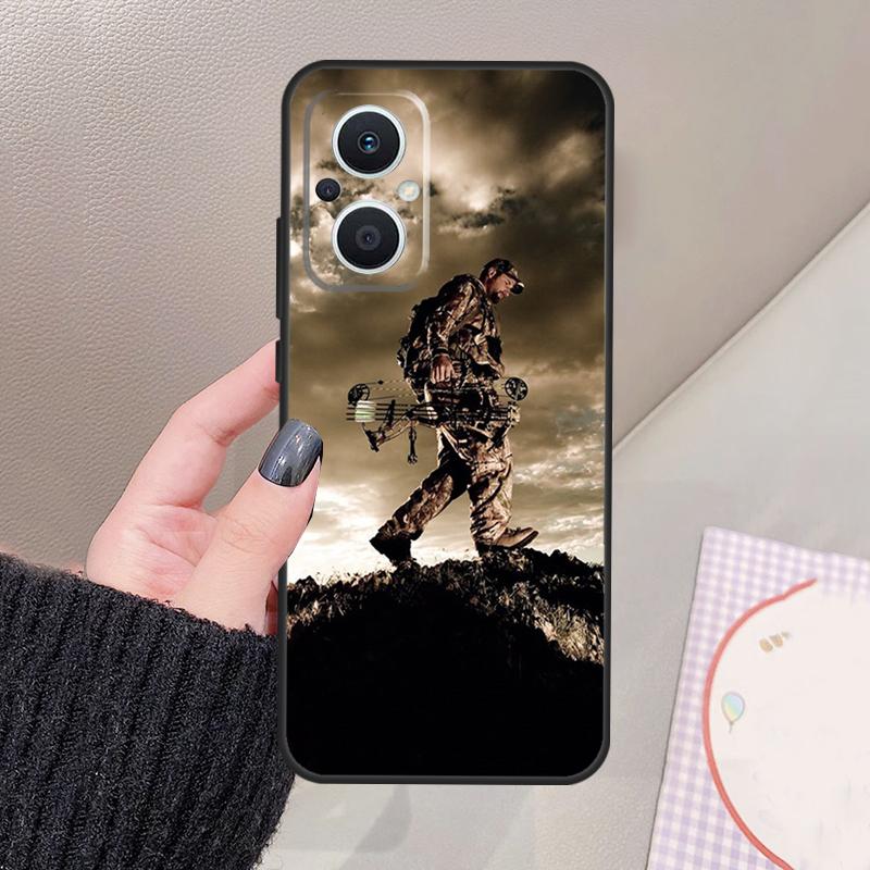 Hunting Animal and Fishing Man Funda For OPPO Reno 14 10 11 12 13 Pro 12F 11F 13F 14F 7 8 Lite OPPO Find X9 X8 X6 Pro Case