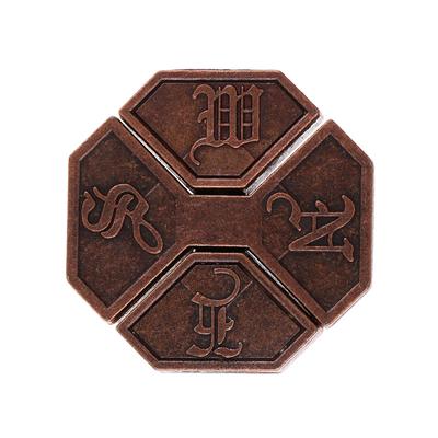 Metallpuzzle Denkspiele Box Acht Trigramme Schloss IQ Spielzeug Für Kinder Erwachsene Fidget Gegen Angst Witz Und Logica Spiele