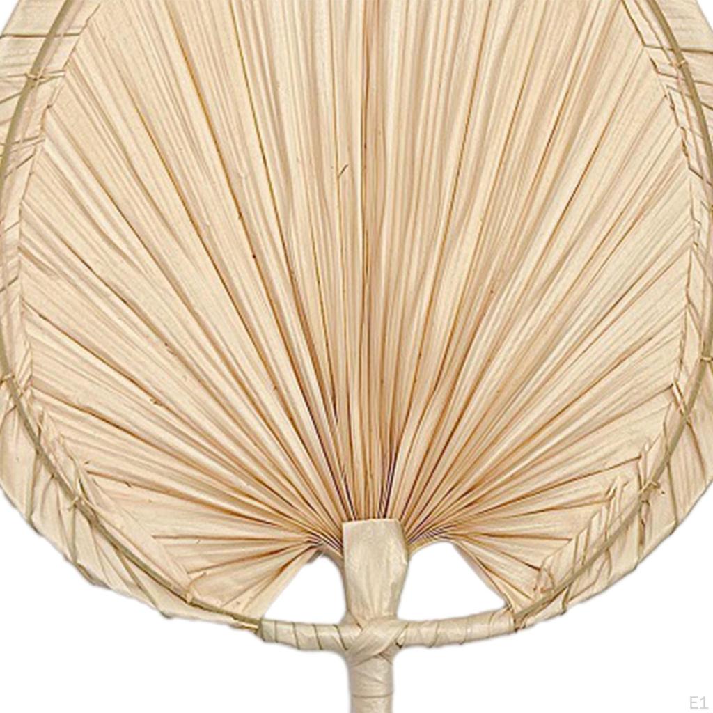 Hand Woven Holding Fan Boho Cooling Supplies Decorative Fans Tropical