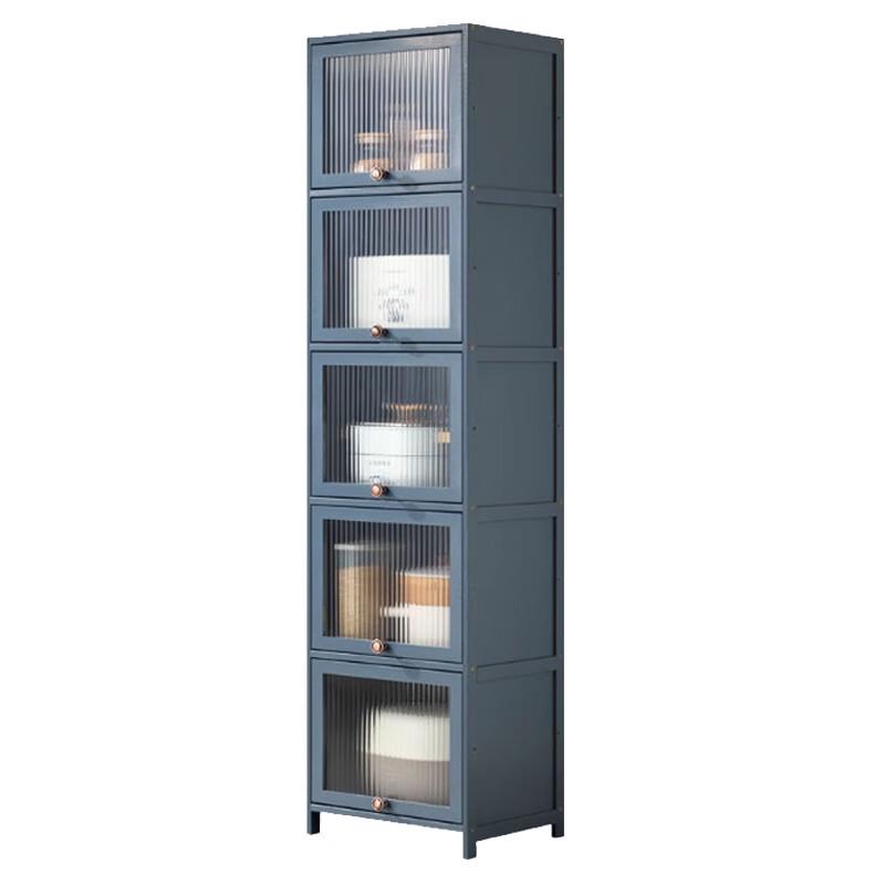 Bieying Slim Floor Cabinet with Flip Doors