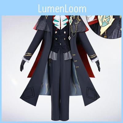 Kostium Cosplay Alhaitham Kaveh z Genshin Impact z Akcesoriami do Odgrywania Ról z Gry