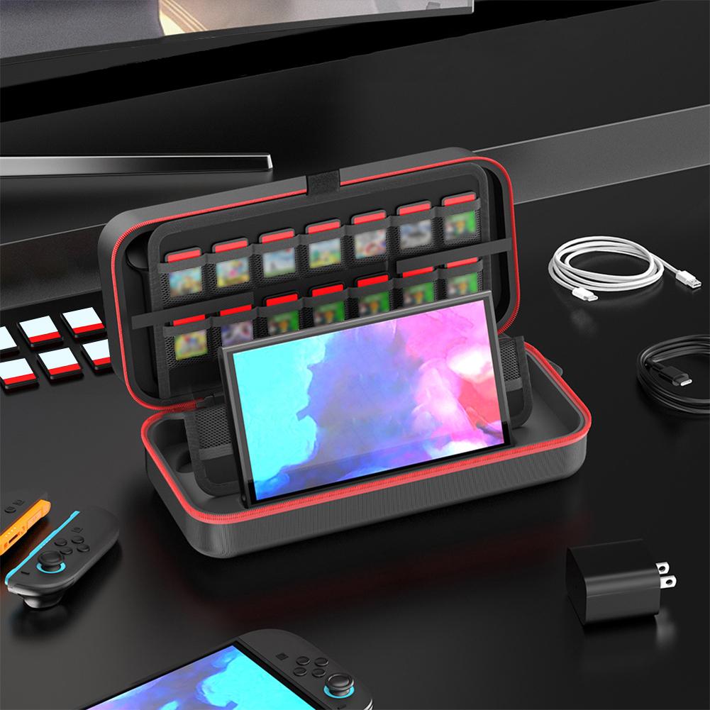 Portable Travel Case Anti-Scratch Travel Shell Pouch Waterproof Protective Carrying Case for Switch 2 Accessories