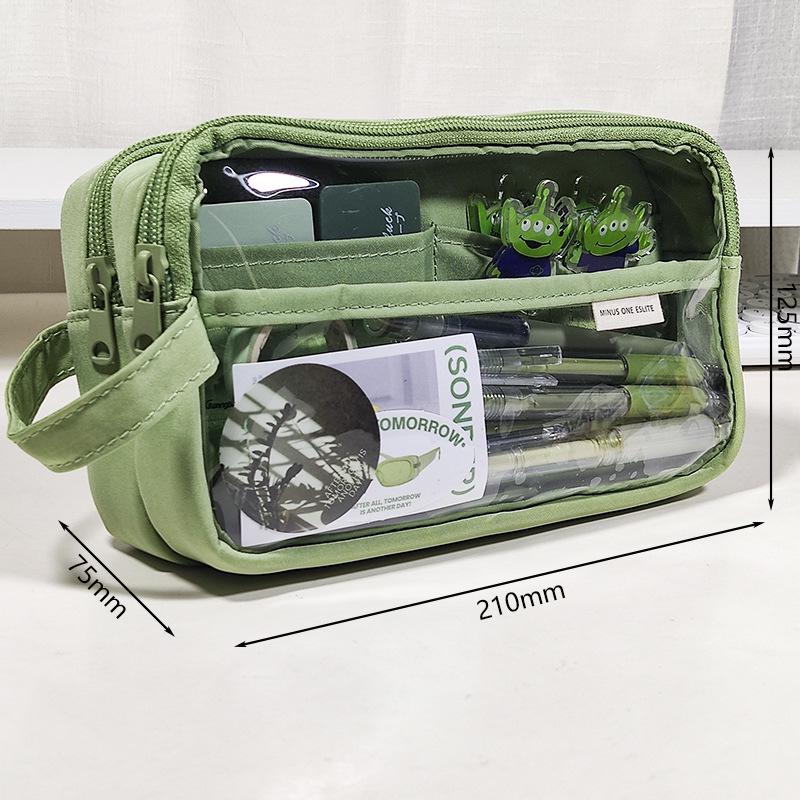 2024 Large Capacity Pencil Case for Girls: Stylish, High-Value Student Box with Advanced Design for Elementary School