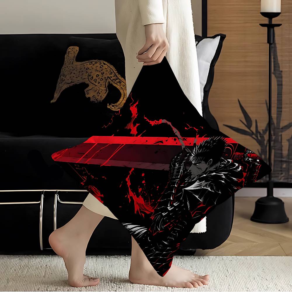 Berserk Guts Hot Anime Personalized Pillow Cover Kids Bedroom Wild Party Decor Pillowcase Kid Birthday Shower Gift