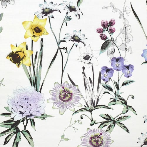 STYLE Decor Table Runner/Table Center (30cm x 180cm), 100% Cotton, Reversible, Botanical Garden Design, W2600620