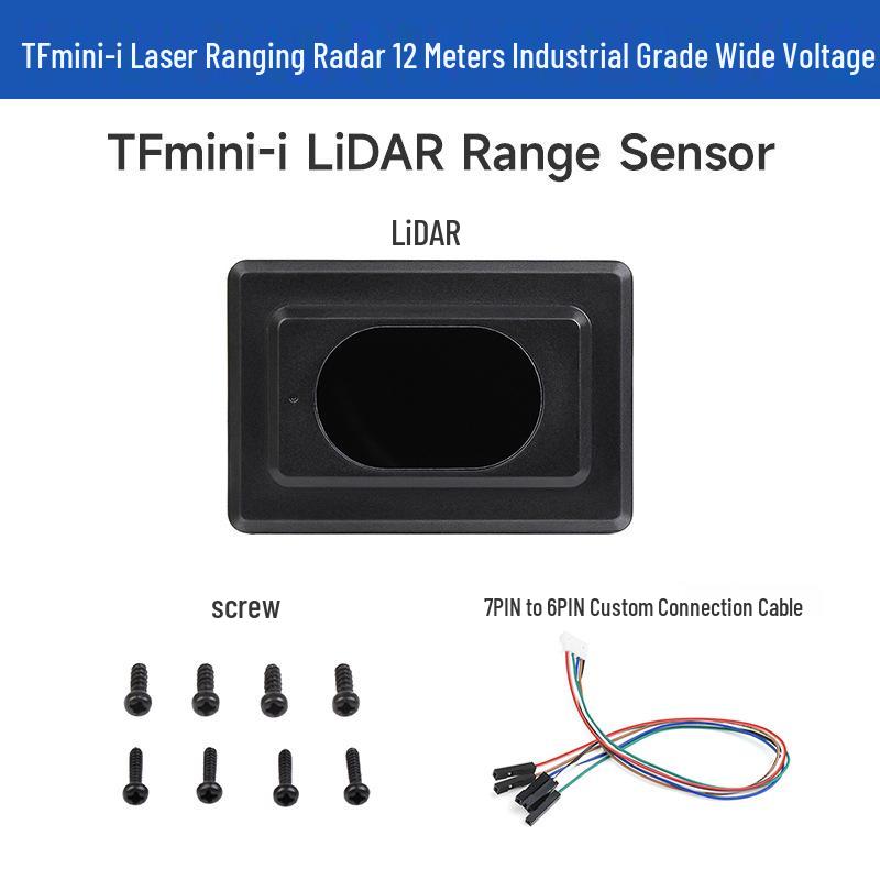 TFmini-i Industrial Laser LiDAR Sensor, 12m Range, RS485 Interface, 7-30V.