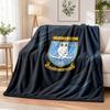 Sheffield Wednesday Printed Flannel Blanket Warm Comfort Bed Throw For Indoor Home Decoration