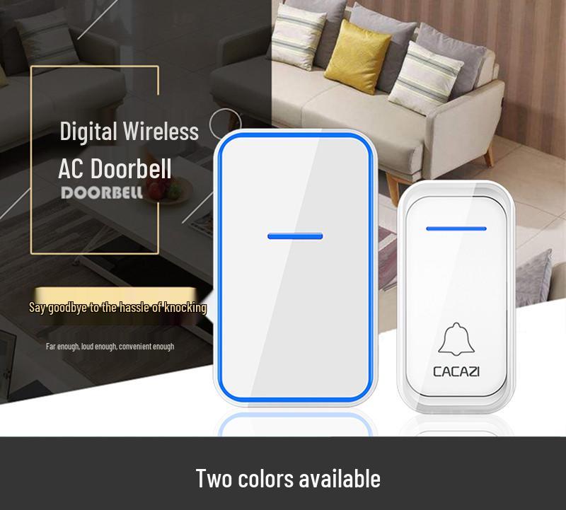 Smart Wireless Doorbell: Waterproof Remote Control Pager for Elderly