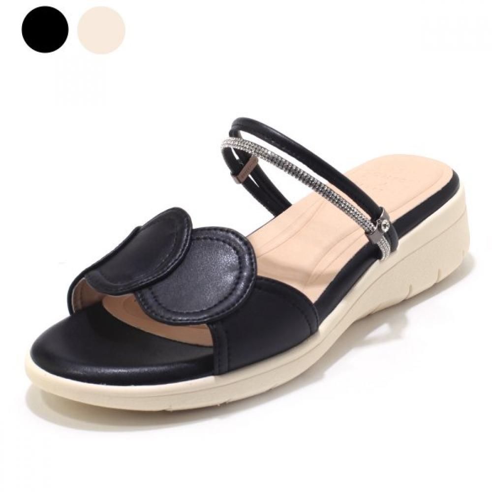 

Sera Women S Mule Black Ivory C24m007 Ivory/250