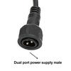 USB Female to 2Pin Solar Light Panel Connector Wire Outdoor 2 Core Male Female Adapter Projection Waterproof Conversion Line