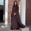 2025 Herbst Leichter Luxus Schlank geschnitten Zweiteiliges Langes Kleid Set