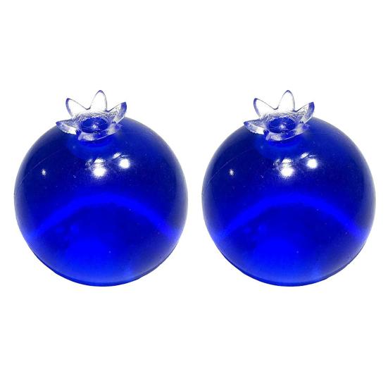 Desktop Stress Reliever Blueberry Ball Soft TPR Fidget Squeeze Toy with Elastic Ball Smooth Fluid High Decompression for Anxiety Relief Sensory