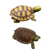 Garden Turtle Statue Joke Toy Lifelike Animal Sculpture Fake Tortoise Ornament for Outdoor Courtyard Pool Water Pond Decoration