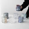 High-end Ice Tactile Cup Creative Round Whisky Glass Simple Household Foreign Wine Beer Glass High Appearance Level Coffee Cup