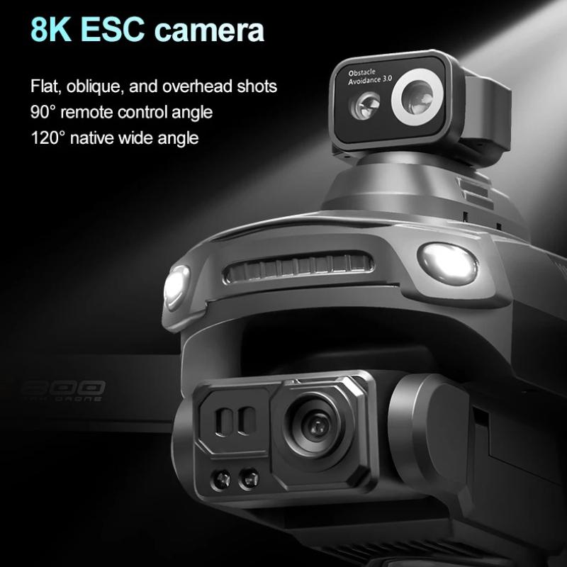 RG800 MAX GPS Drone 8K Professional HD Dual Camera 5G Wifi Brushless Laser Obstacle Avoidance Large Screen FPV Dron RC Quadcopter Toys UAV