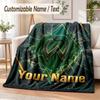 Custom Text Flannel Blanket Werder Bremen FC Print Warm Cozy Blanket Home Sofa Bedding