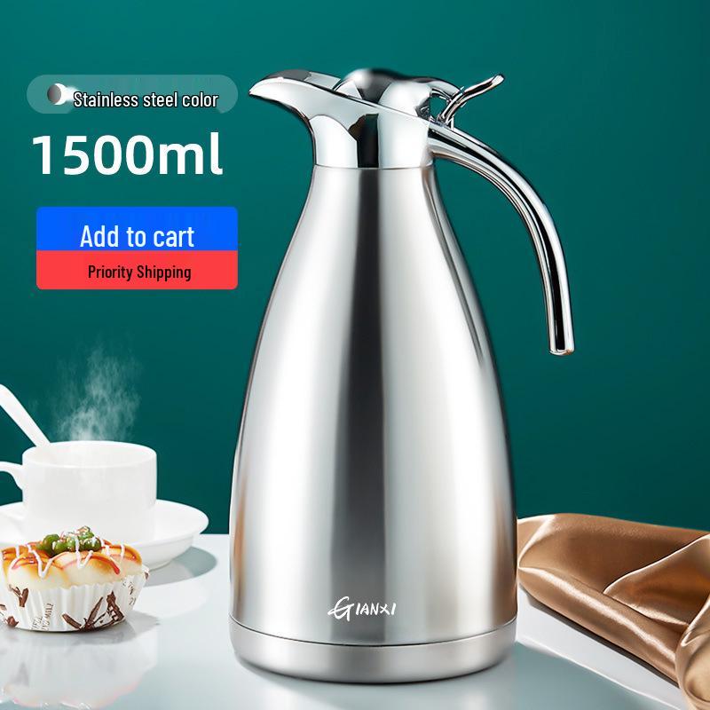 316 Stainless Steel Large Capacity Thermos Flask for Home and Dorm Use