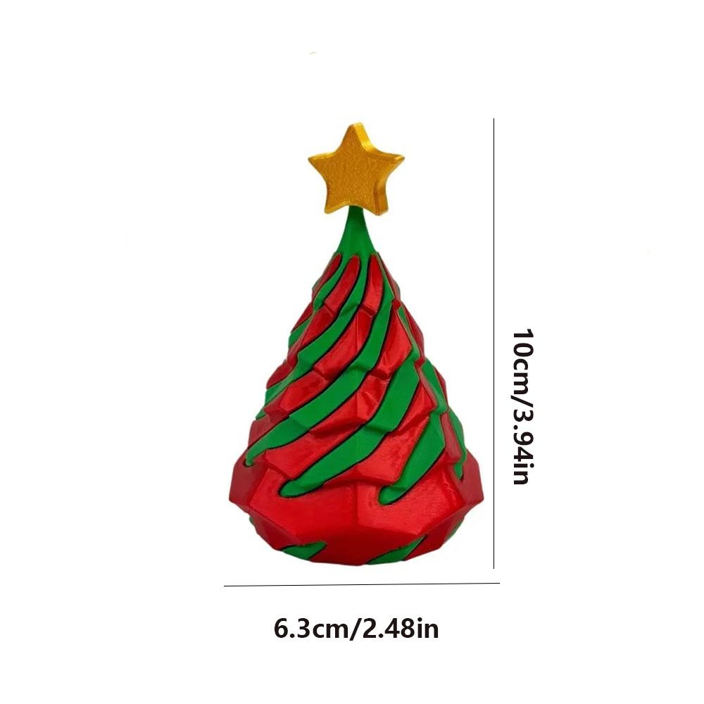 Shuttle Model 3D Spiral Cone Fidget Toy Detachable Pyramid Ornament  Home Decoration