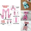 Stylish Kids Elastic Suspenders And Bow Tie Set For Boys And Girls In Multiple Colors
