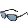 Zeque Polarized Sunglasses SHADE Smoke Matte Black MASTER BLUE (Zeku) (Shade) F-2243 &