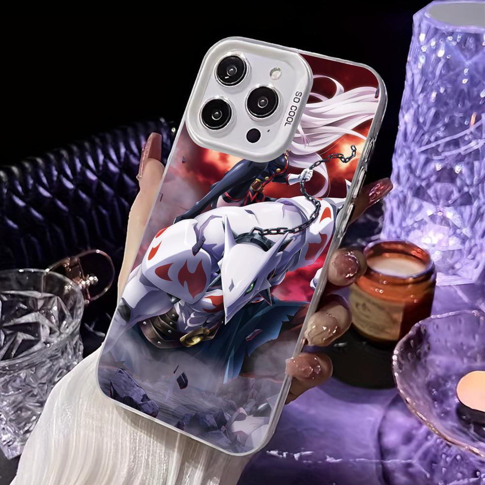 Mato seihei no slave Uzen Kyouka Telefoonhoesje voor iPhone 17 16 15 14 13 12 11 X XR XS 8 7 Air Pro Max Plus Wit Transparante Cover