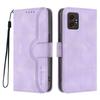 For Samsung Galaxy XCover7 Pro Leather Case Wallet Stand Smile Imprinted Phone Cover with Strap