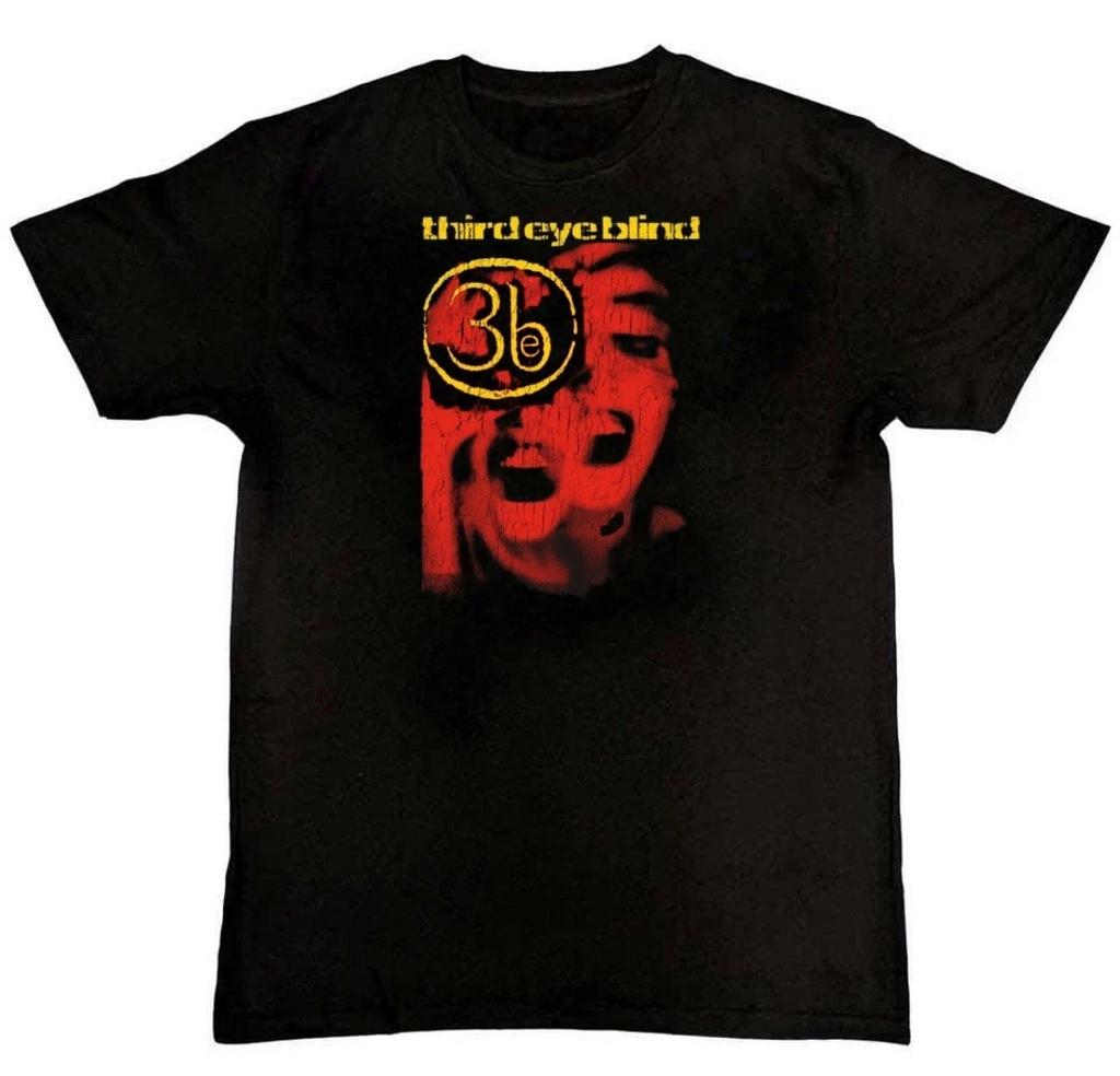 Third Eye Blind Album Cover Graphic Print Unisex Mens 100% Cotton T-shirt Mens Tees Top